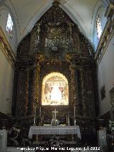 Santuario de Cortes. Retablo