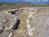 Los Millares. Necrpolis. Dolmen 2 excavado