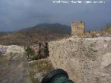 Castillo de Lorca. Batera de Artillera. Vistas