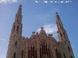 Santuario de Santa Mara Magdalena. Torres delanteras