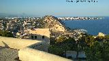 Castillo de Santa Brbara. Vistas desde el Macho del Castillo