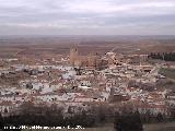 Colegiata de San Bartolom. Desde el Castillo