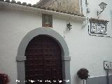 Ermita de la Virgen de la Zarza. Portada