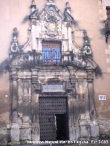 Seminario Conciliar de San Julin. Portada izquierda