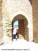 La Mota. Puerta de la Imagen. Intramuros