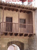 Portal del Agua. Casa sobre el arco