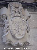 Casa de los Leones. Escudo de la clave