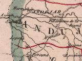 Historia de Andjar. Mapa 1847