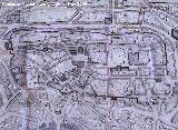 Muralla de Andjar. Antiguo plano de Andjar