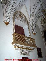 Iglesia de Santa Mara. Capilla del Cristo de la Agona. Balcn