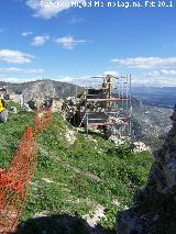 Castillo de Mocln. En reconstruccin