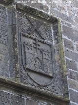 Catedral de Baeza. Torre. Escudo de Baeza