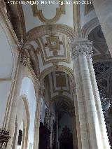 Catedral de Baeza. Interior. Bvedas de la nave del Evangelio