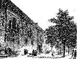 Ayuntamiento de Baeza. Dibujo de F. J. Parcerisa 1850