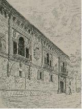 Ayuntamiento de Baeza. Dibujo antiguo