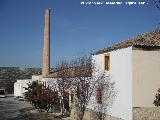 Hacienda La Laguna. Chimenea de la fbrica