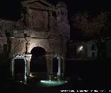 Fuente de Santa Mara. De noche