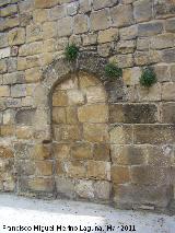 Iglesia del Salvador. Puerta cegada