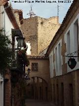 Torre de los Aliatares. Desde la Calle Barbacana