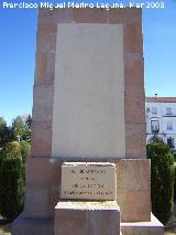 Monumento al Comandante Don Pablo Arredondo Acua. Cuando no tena estatua