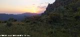 Ocaso. Puerto de Navatrillo - Los Villares