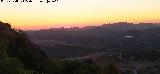 Ocaso. Zahara de la Sierra
