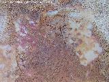 Pinturas rupestres de la Pea del Gorrin IIb. Restos