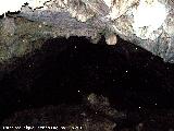 Cueva de La Hoya. Gotas de agua
