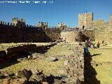 Castillo de Baos de la Encina. 