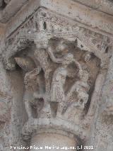 Catedral de Valencia. Puerta del Palau. Sacrificio de Isaac