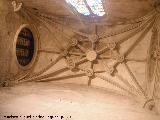 Catedral de Valencia. Pasillo de acceso a la Capilla del Santo Cliz. Bveda de crucera