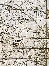 Historia de Beas de Segura. Mapa de 1641