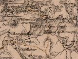 Historia de Beas de Segura. Mapa 1862