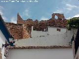 Castillo Nuevo de Bedmar. Sobre las casas del pueblo