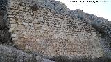 Castillo Viejo de Bedmar. Muralla