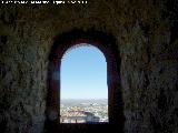 Castillo de la Villa. Torre del Homenaje. Ventana