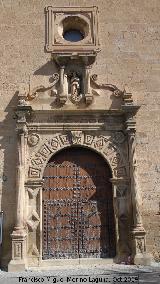 Iglesia de la Asuncin de Bedmar. Portada principal