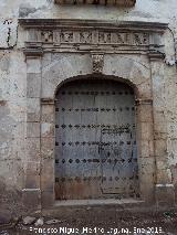 Palacio de los Marqueses de Viana. Portada