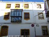 Casa de la Calle Cervantes n 3. Fachada