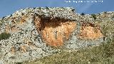 Paredn del Cerro de los Morteros. 