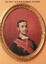 Alfonso XII. Alfonso XII cuadro de Pedro Rodr�guez de la Torre de 1878. Museo Provincial de Ja�n