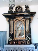 Capilla de la Virgen del Carmen. Retablo