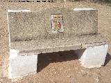 Cementerio de San Juan Bautista. Antiguos bancos de la Plaza de la Iglesia