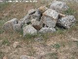 Carnicera de los Moros. Bloques de piedra