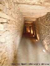 Dolmen del Romeral. Pasillo