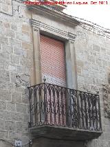 Casa de la Calle Feria n 13. Balcn