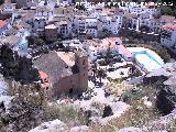 Iglesia de la Encarnacin. Vista desde el Castillo Alhabar