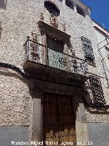 Casa de la Calle Santa Mara n 1. Portada