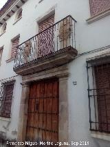 Casa de la Plaza de la Laguna n 12. Portada