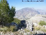 Cerro Salto de la Yegua. Al fondo Jabalcuz